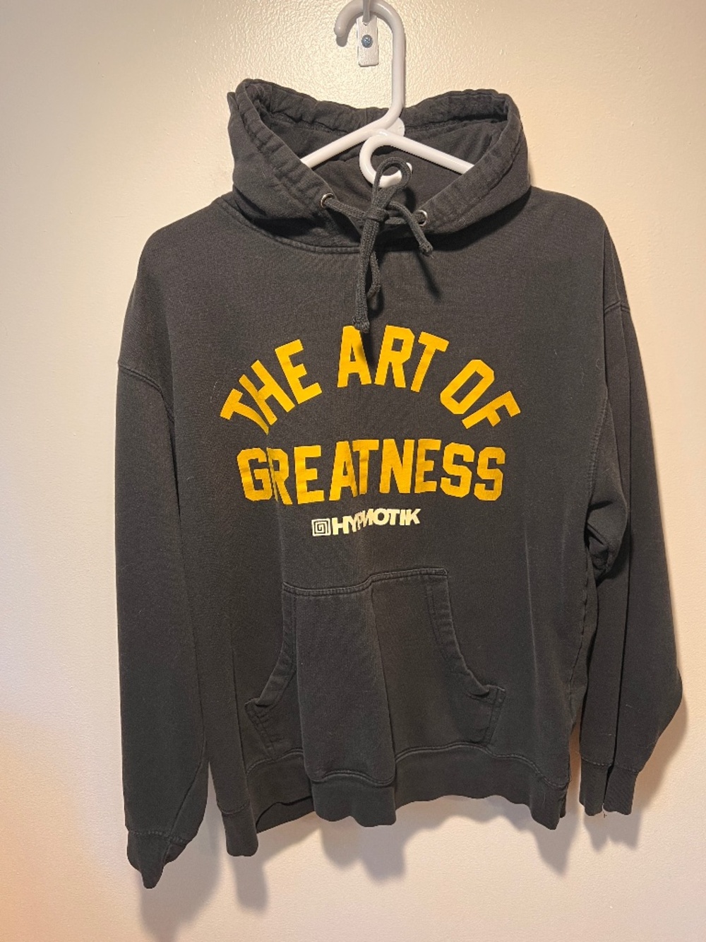 Hypnotik BJJ The Art of Greatness | Black Hoodie Jiu Jitsu | Size L